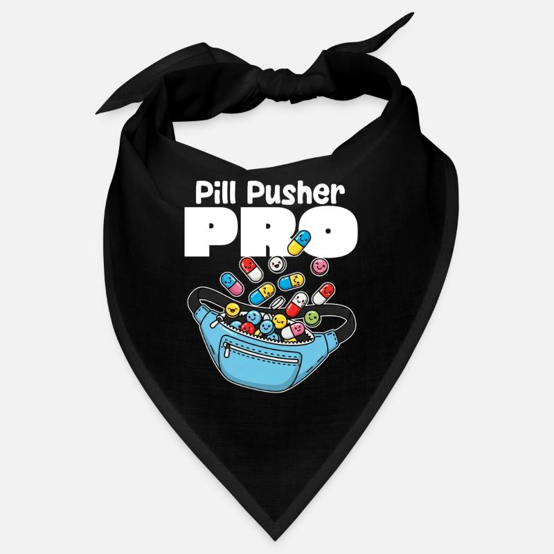 PILL PUSHER PRO - KRANKENSCHWESTER GESCHENK Bandana