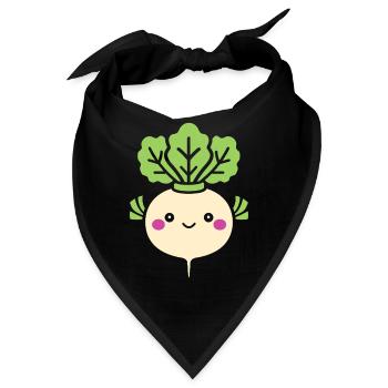 Rübe - Bandana - Schwarz - Vorne