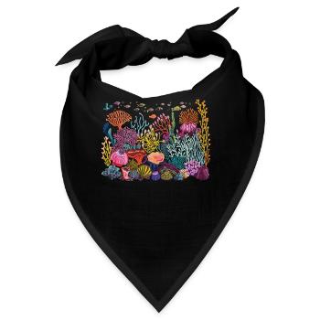 Aquarium Aquarist Korallen Fragging - Bandana - Schwarz - Vorne
