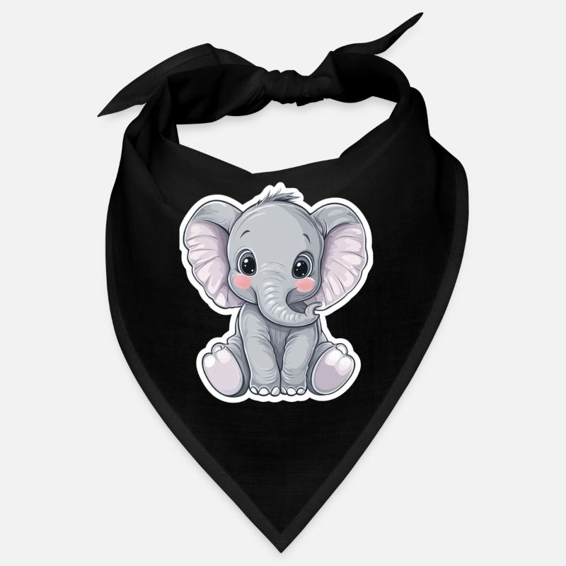 Éléphant Bandana