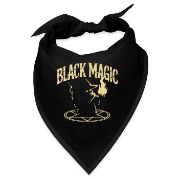 BLACK SHODOW MAGIE - Bandana - Schwarz - Vorne