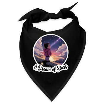 EIN TRAUM AUS STERNEN - Bandana - Schwarz - Vorne