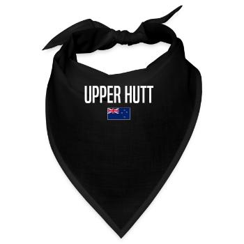 Upper Hutt Neuseeland - Bandana - Schwarz - Vorne