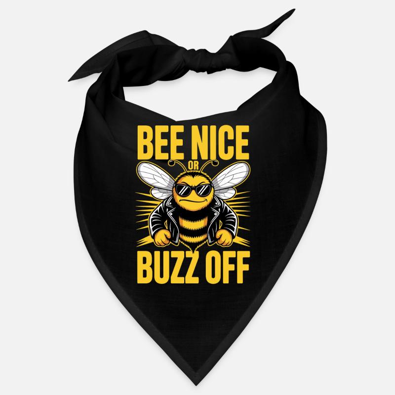 Bee Beekeeper Bee Nice Or Buzz Off Beekeeper Bandana