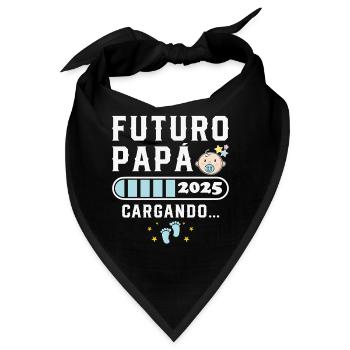 Zukunft Papst 2025 Erstvater 2025 - Bandana - Schwarz - Vorne