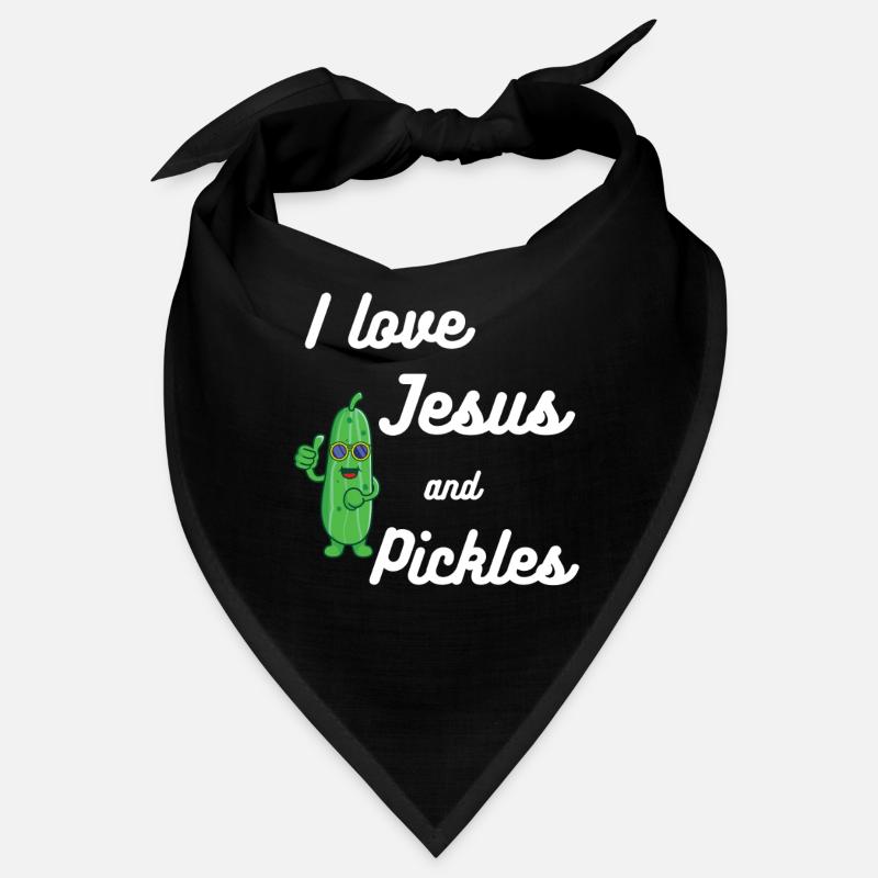 Gurken und Jesus Religiös Bandana