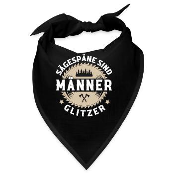 Holzfäller - Bandana - Schwarz - Vorne