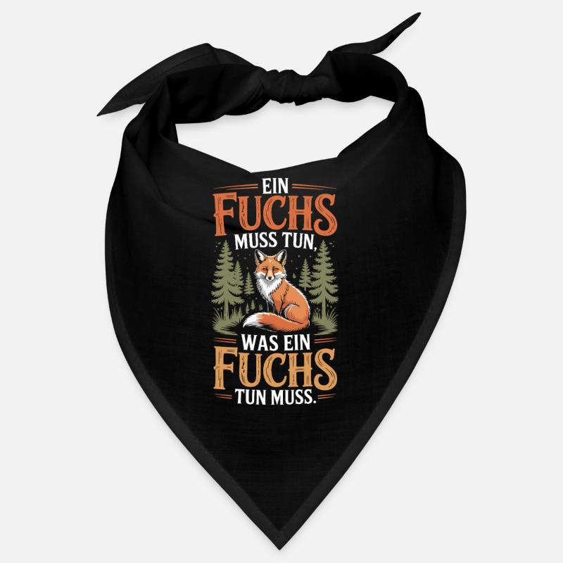 Fox saying: A fox must do what fox must do Bandana