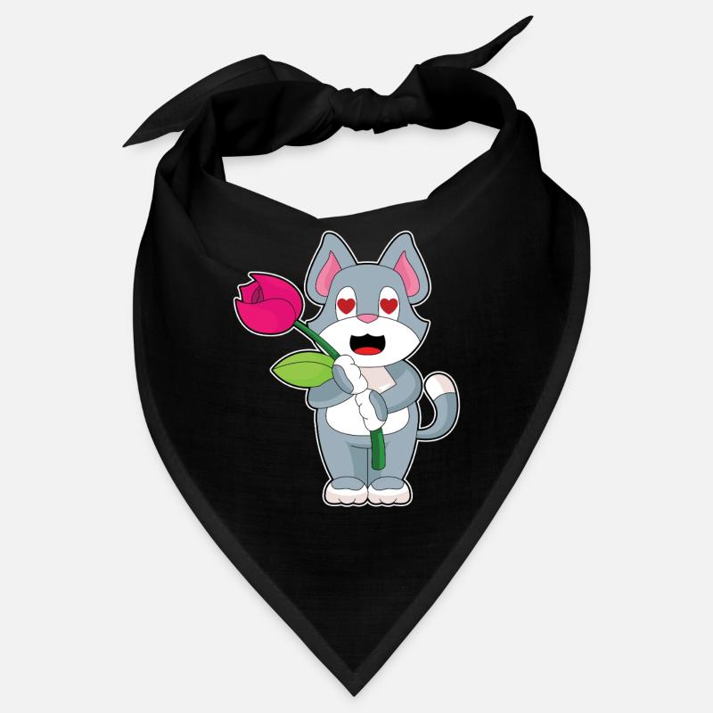 Fleur de chat Bandana