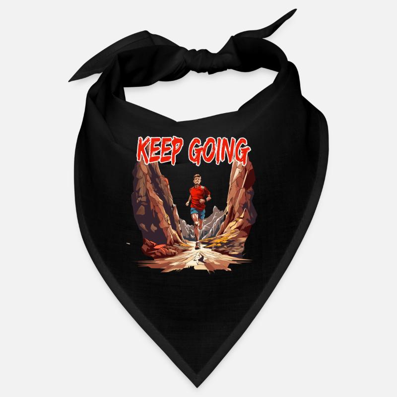 Course de motivation au lever du soleil dans le Bandana