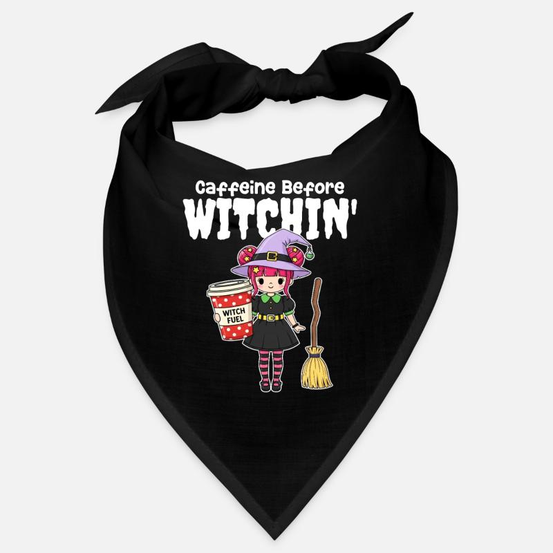 LA CAFÉINE AVANT LA SORCIÈRE - WITCH HALLOWEEN Bandana