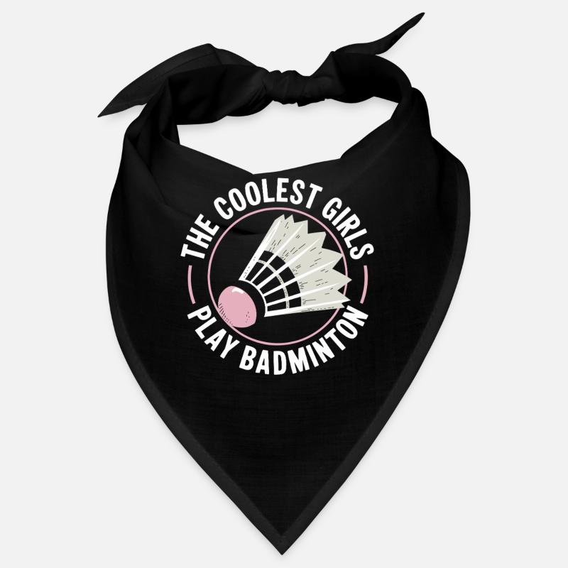 Conception de filles de badminton Bandana