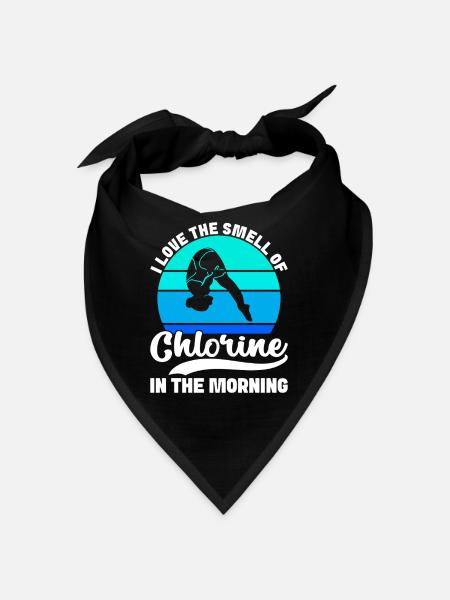 Diving diving board - Bandana - black - Front