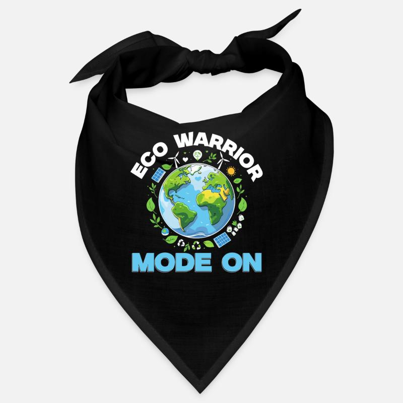 Éco-guerrier écologiste Mode activé Bandana