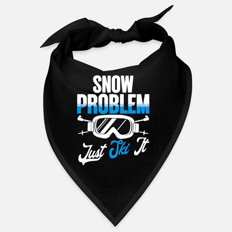 Ski Skifahrer Wintersport Snow problem Bandana