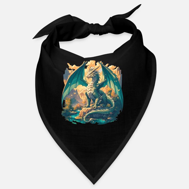 Drachen Drache Bandana