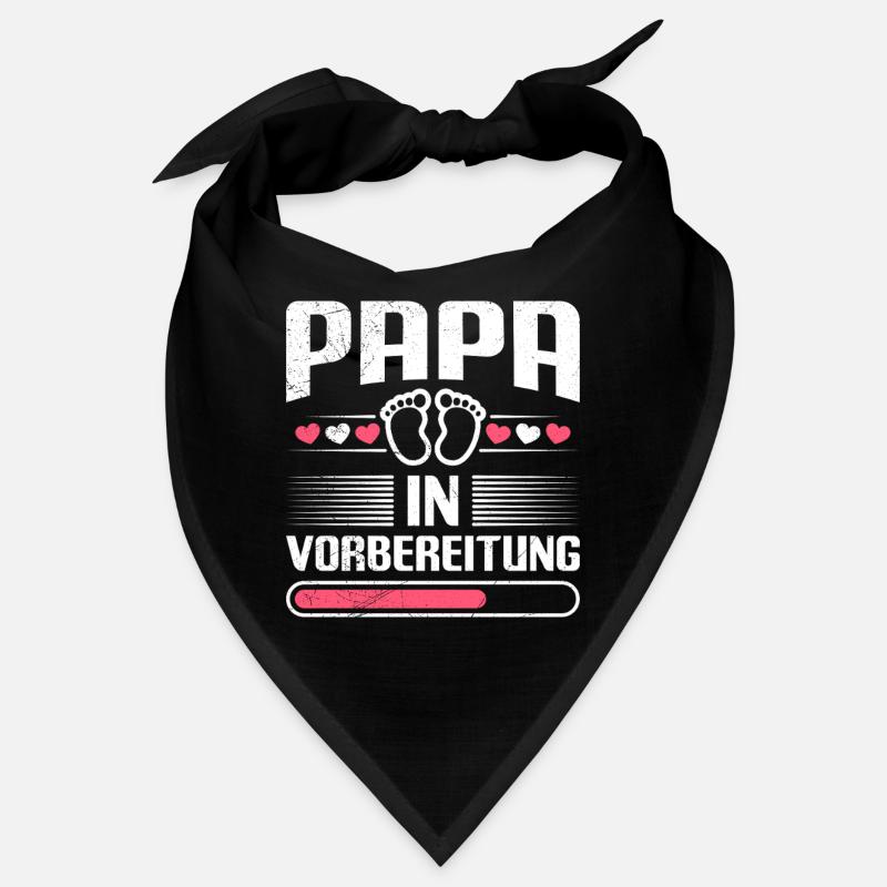 PAPA IN VORBEREITUNG Vaterschaft Lustiges Bandana