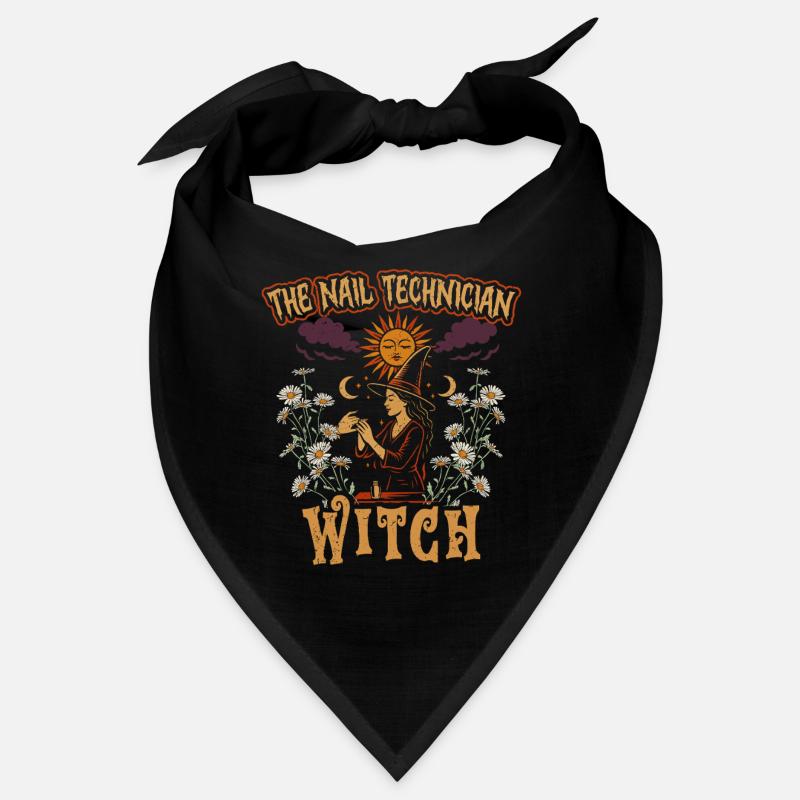 Nageldesignerin The Nail Technician Witch Bandana