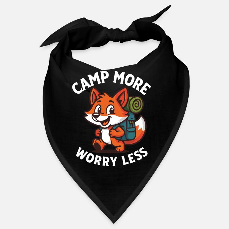 Campez plus, moins de soucis, Fox Design Bandana