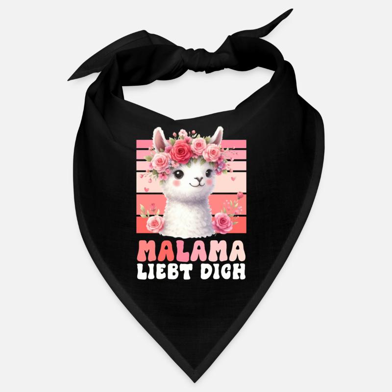Werdende Mutter MALAMA LIEBE Lustiges Bandana