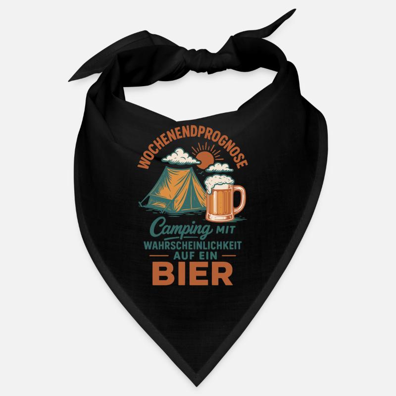 Prévisions du week-end Camping avec bière Bandana