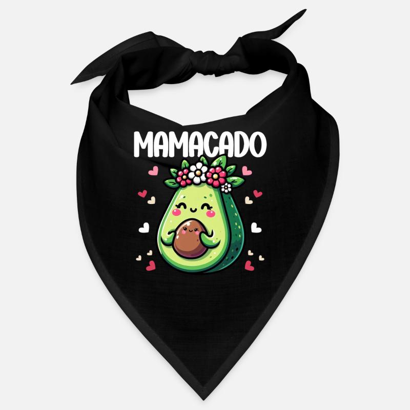 Mamacado Avocado Liebhaberin Muttertag Bandana