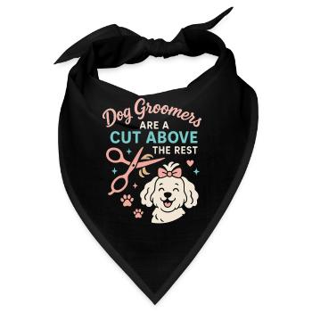 Die besten Mechaniker haben Bärte - Bandana - Schwarz - Vorne