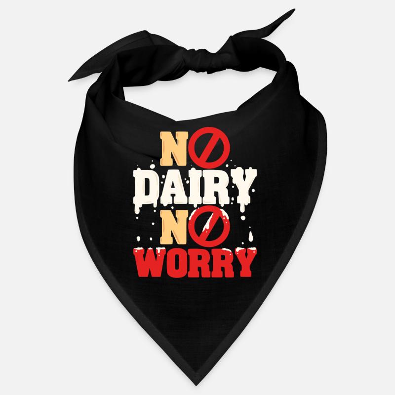 Lactose intolerance No Dairy No Worry Bandana