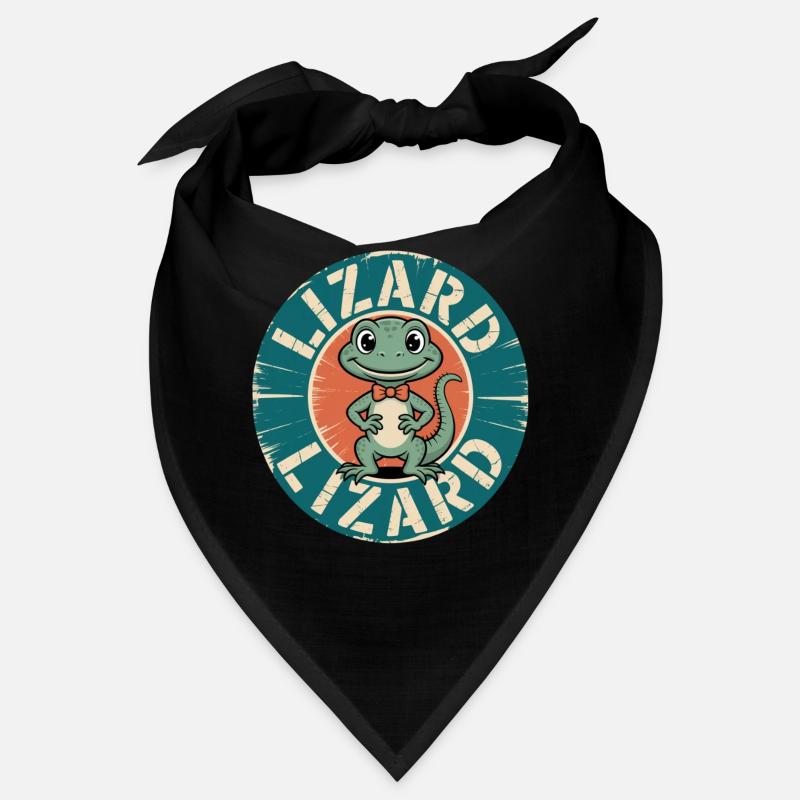 Lizard Meme Lustig Weirdcore Vibes Bandana