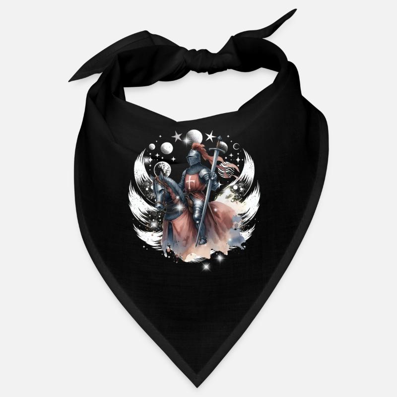 Chevalier Cheval Guerrier Médiéval Bandana