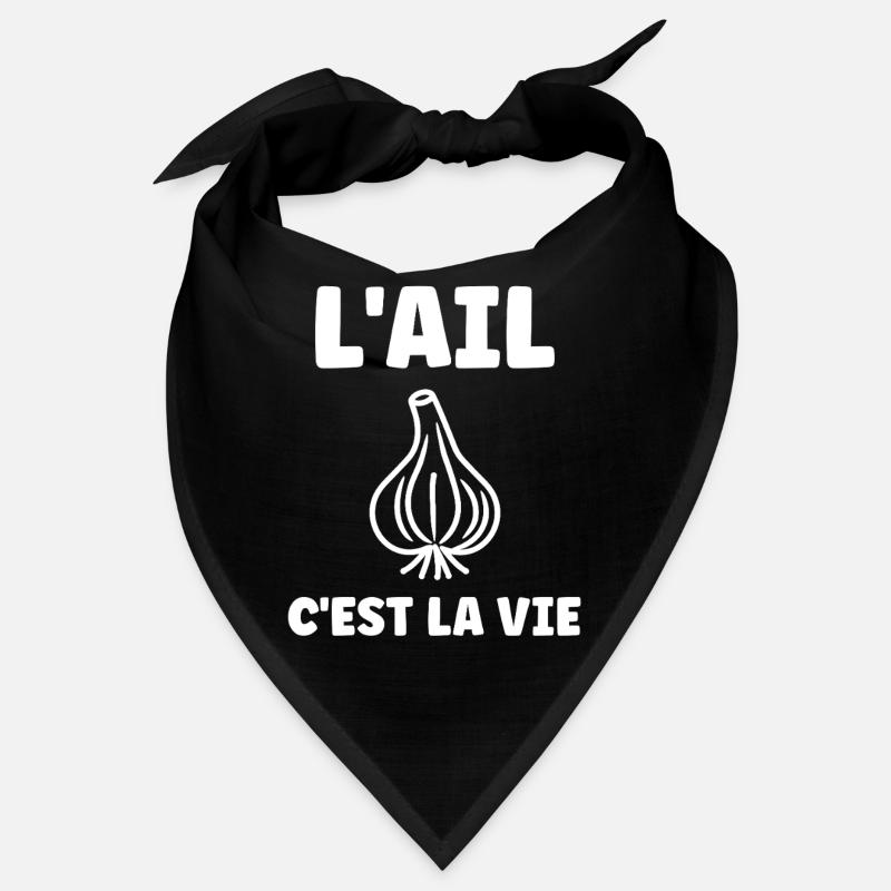 KNOBLAUCH IST LEBEN Bandana