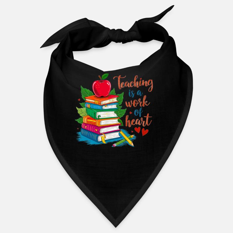 Enseignant Bokstack et Hjärta Bandana