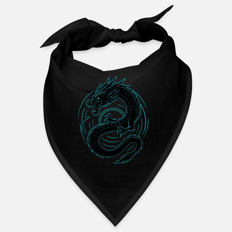 Neon Drache Bandana