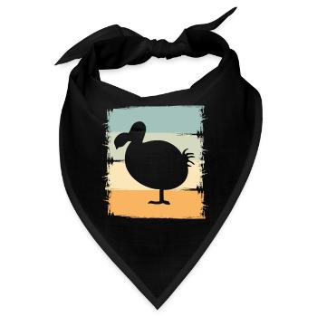 Dodo - Bandana - Schwarz - Vorne