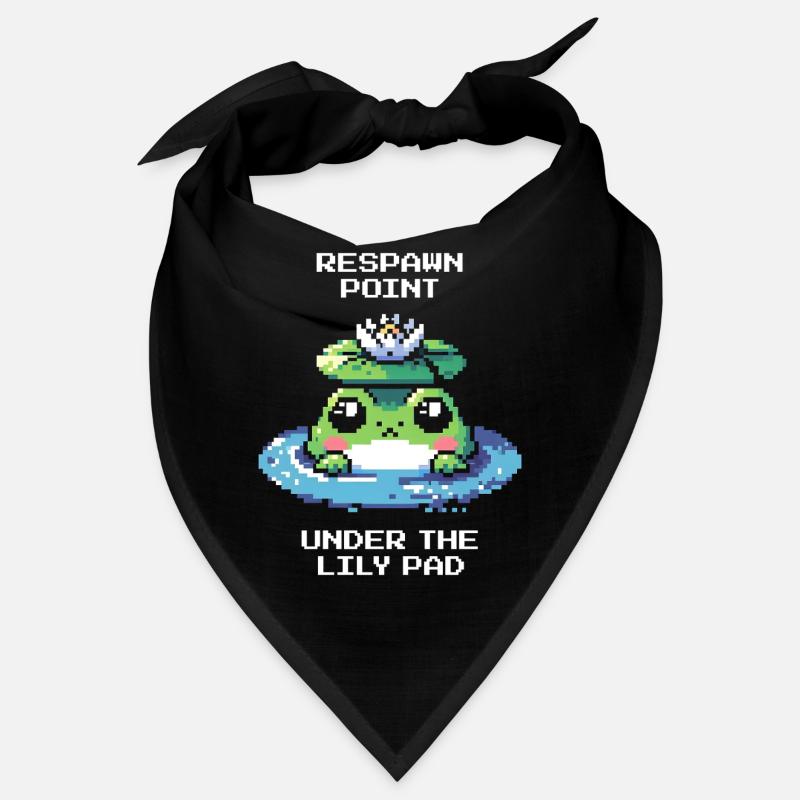 Point de réapparition : Sous le nénuphar | Grenouille, Étang Bandana