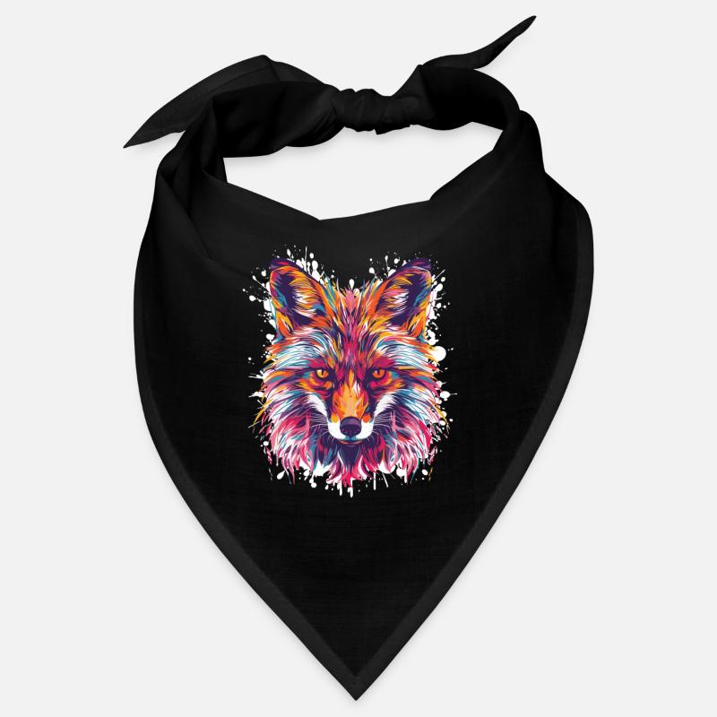 Fuchs Aquarell Bandana