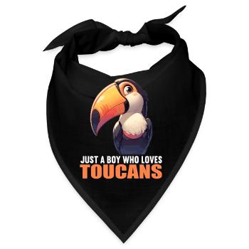Tukane Tukan - Bandana - Schwarz - Vorne