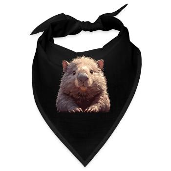 Wombats Wombat - Bandana - Schwarz - Vorne