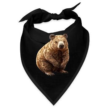 Wombats Wombat - Bandana - Schwarz - Vorne