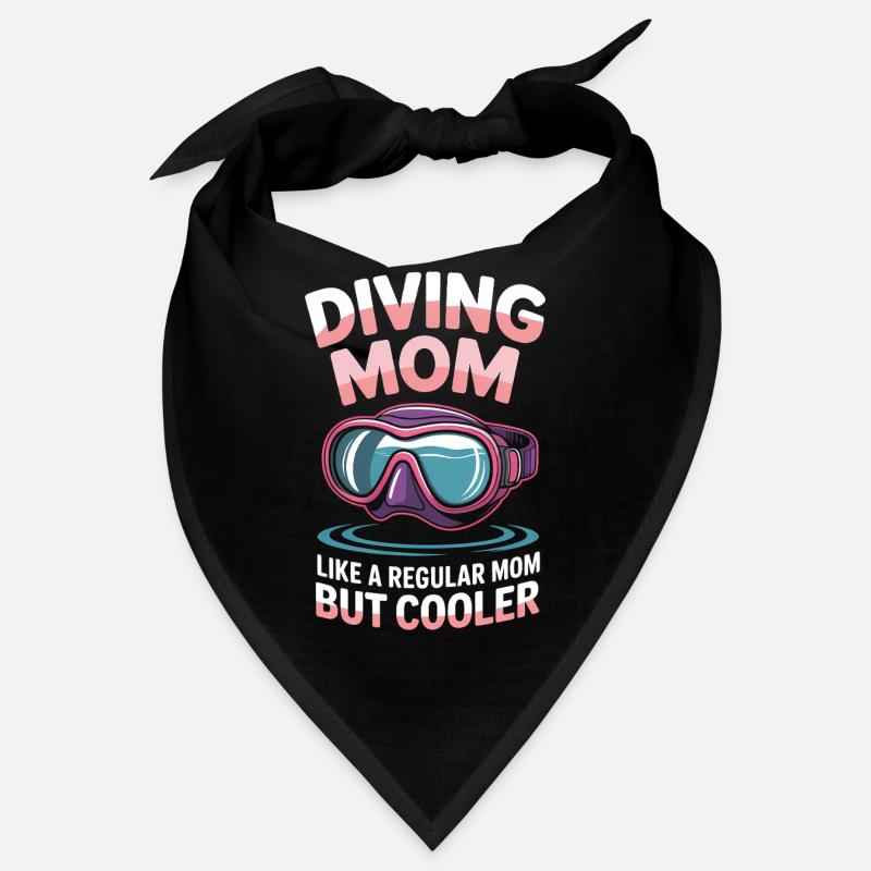 Diving Saying Mom Funny Diving Gift Bandana