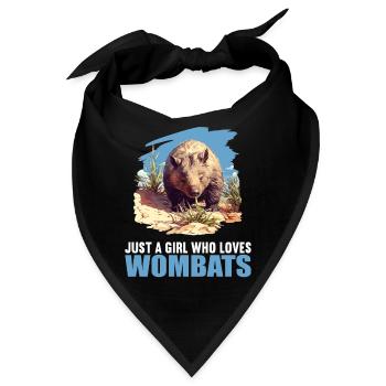 Wombats Wombat - Bandana - Schwarz - Vorne