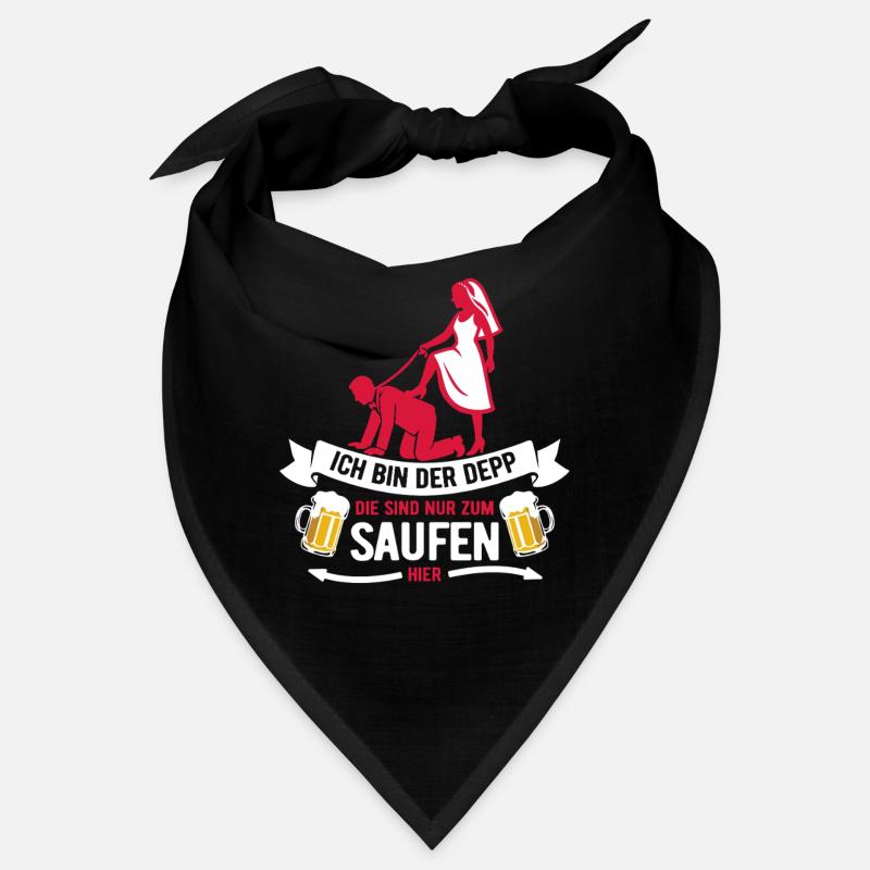 Ich bin der Depp - JGA Team Bräutigam Bandana