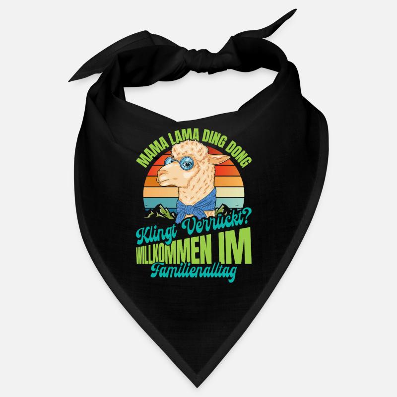 Werdende Mutter MAMA LAMA DING DONG Lustiges Bandana