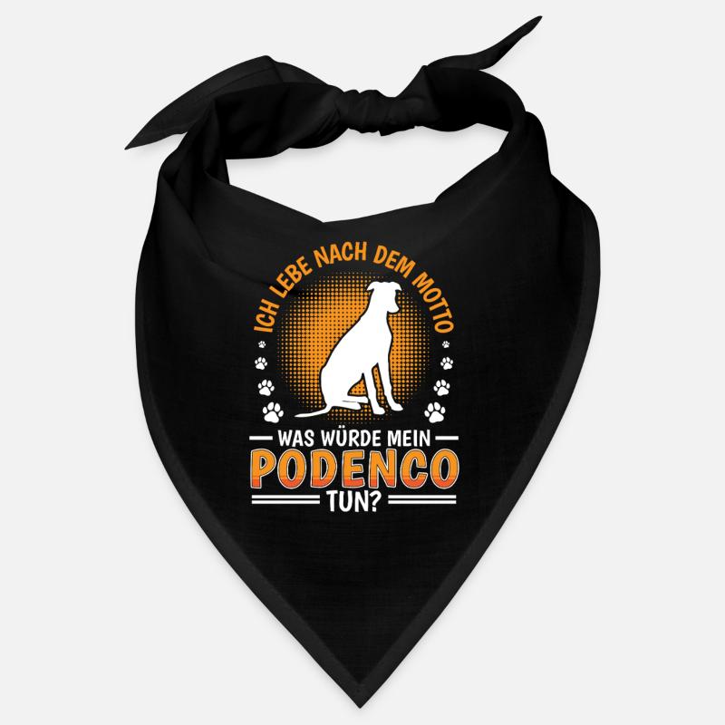 What would Podenco do Spanish Greyhound Bandana