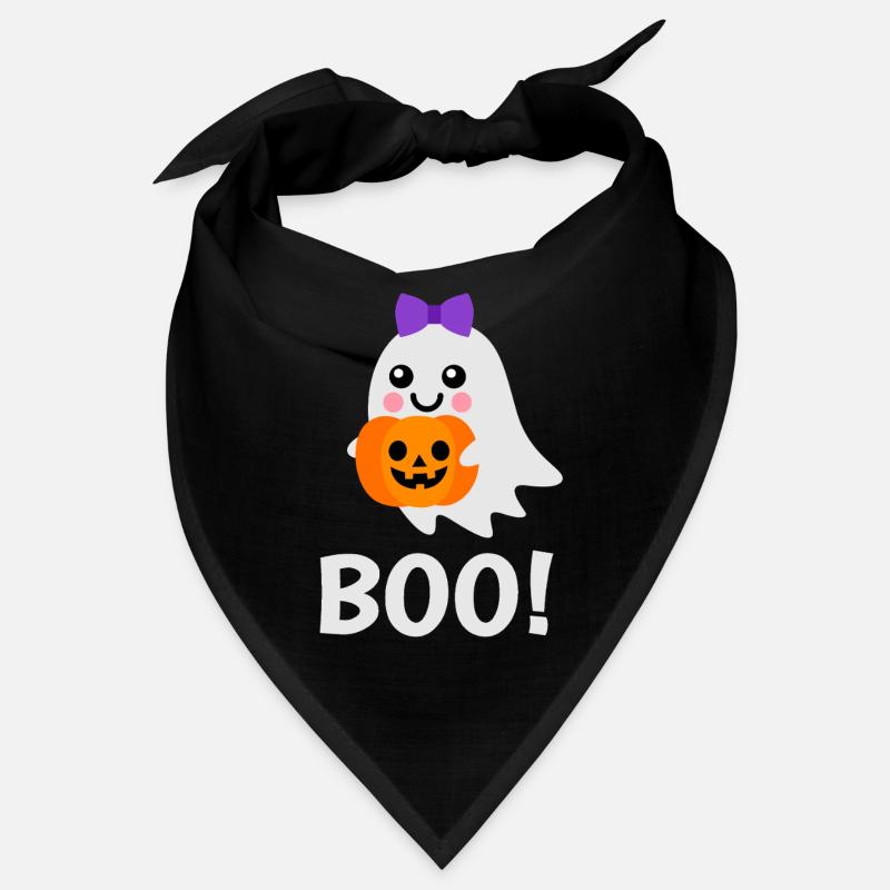 Design d’Halloween - Mignon Ghost Jack o Lantern Bandana