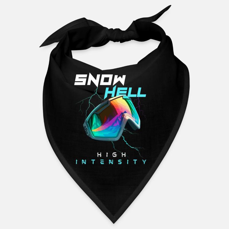 Snow Hell - High Intensity - Bandana - Schwarz