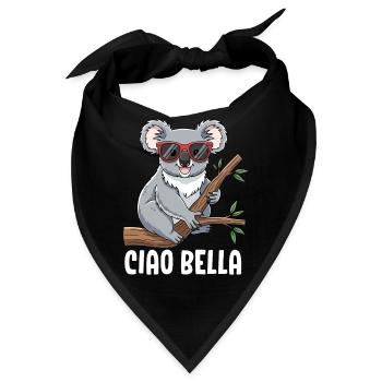 Ciao Bella - Bandana - Schwarz - Vorne