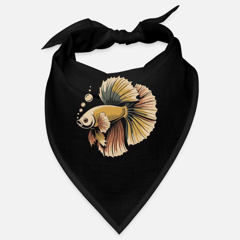 Betta Couleur Explosion Poisson Bandana