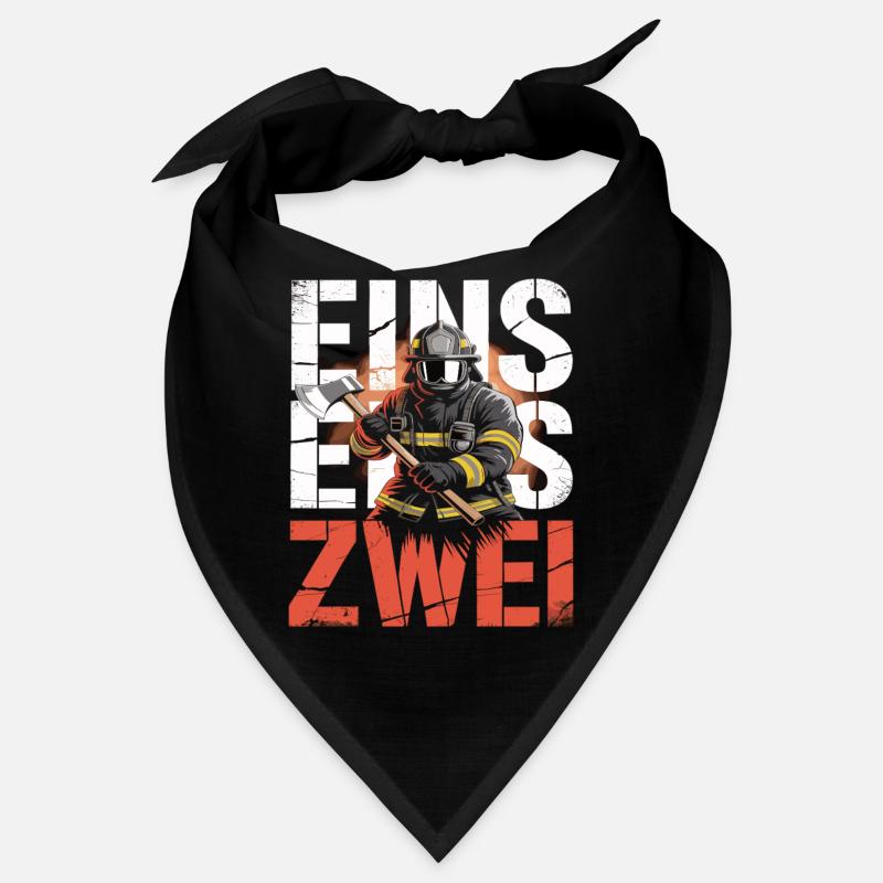 Fire Brigade Saying – 112 Emergency Call Hero in Action Bandana