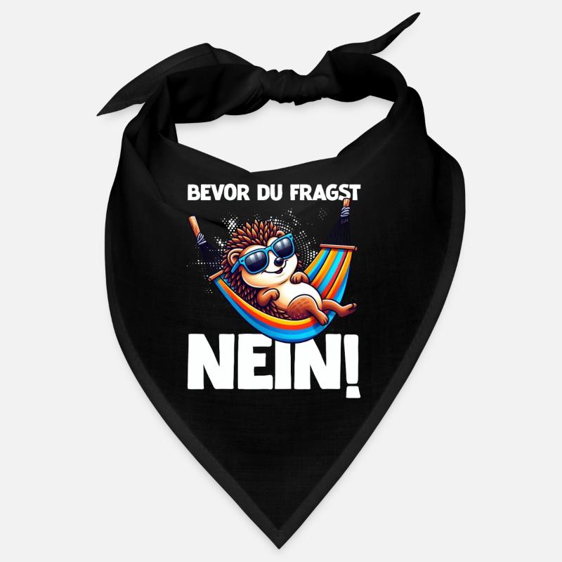 Bevor Du Fragst Nein Igel Schlechte Laune Bandana